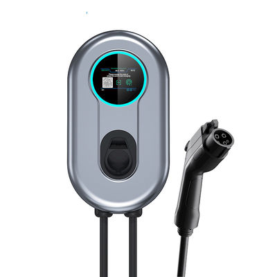 LCDスクリーンを持つタイプ1 EVの充電器40Aの充電ステーション9.6KW Wallbox Level2の電気自動車の充電器