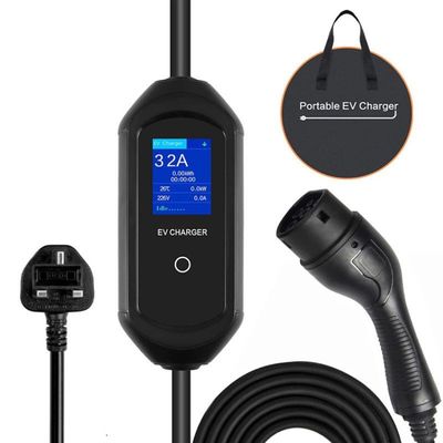 3.5kw 16Aのタイプ1のHomeuse携帯用EVの充電器ACプラグの保護の速い移動式EV充電器の場所