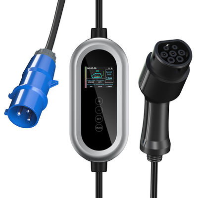 5Mのヨーロッパ規格AC EV充電器32Aの電気自動車の速い充満山の家を使用して