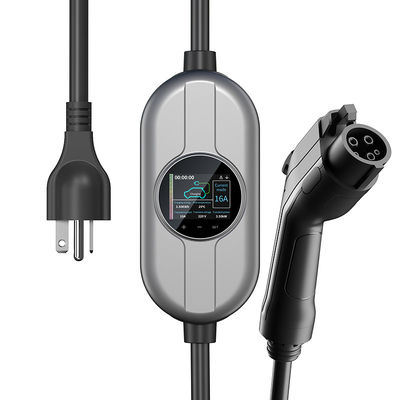 家の使用のための7.68kw ACタイプ1ケーブル7.4mの電気自動車の充電ステーションEVの充電器