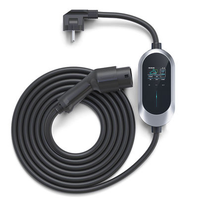 16A家EU携帯用EV Cahrgerのスマートな電気自動車の速い充電ステーションのセリウム、RoHS、IP65