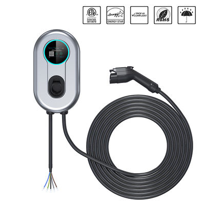 240V 16Aのレベル2のWallbox EVの充電器J1772はNEMA 14-50のプラグの電気自動車の充電器をケーブルで通信する