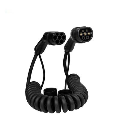 タイプ2 AC EV充電器への11KWタイプ2はEVの充電ステーションのプラグを導く16A 3Phase 5Mをケーブルで通信する