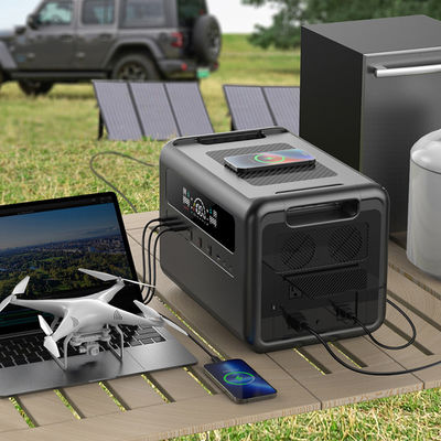 携帯用動力火車の太陽発電機2304Wh 2400WバックアップLiFePO4電池