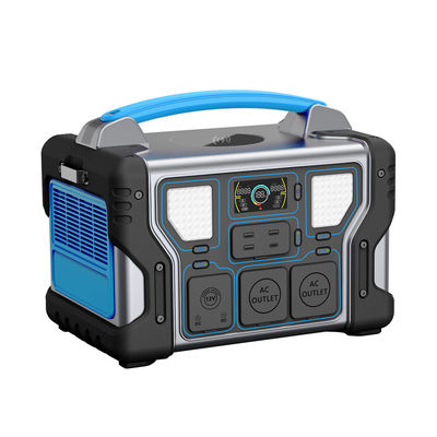 1000W LCDが付いている再充電可能な携帯用動力火車の家のバックアップ場所の太陽発電機