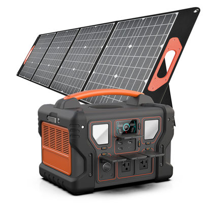 太陽電池パネルが付いている動力火車バックアップ1008Wh LiFePO4電池の外の1000W家/