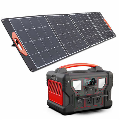 電気キャンプ1000W Lifepo4携帯用動力火車の発電機の天候1008Wh