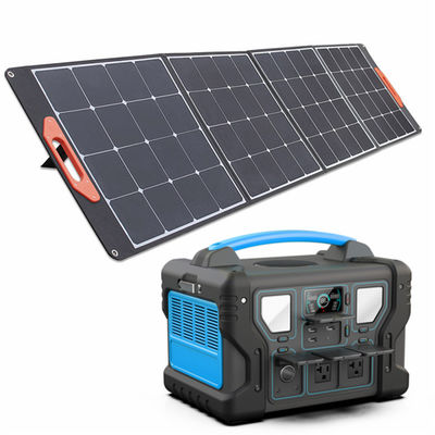 太陽電池パネルLCDの表示が付いている1000W UL李イオン家のバックアップ電池への動力火車の携帯用発電機300W