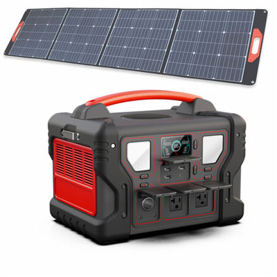 300With500With700With1000W携帯用力電池銀行場所の充電器AC太陽発電機のリチウム10%~90%操作の湿気