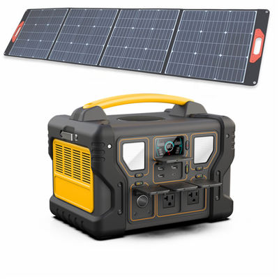 300With500With700With1000W携帯用力電池銀行場所の充電器AC太陽発電機のリチウム10%~90%操作の湿気
