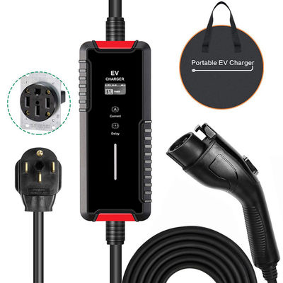 AC 16A EV家か屋外のための速い充電器3.5kwのタイプ2 EVの充電ステーションを使用して